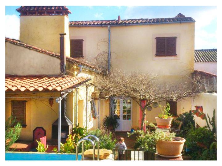 Casa Rural Valdevilano La Roca de la Sierra Bagian luar foto